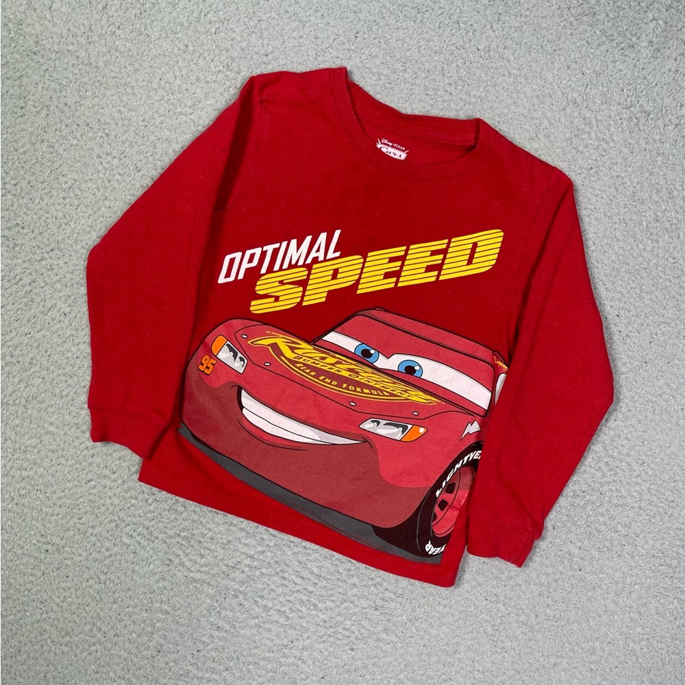 Kids Disney cars movie long sleeve T-shirt